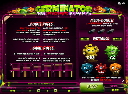 germinator игровые автоматы 