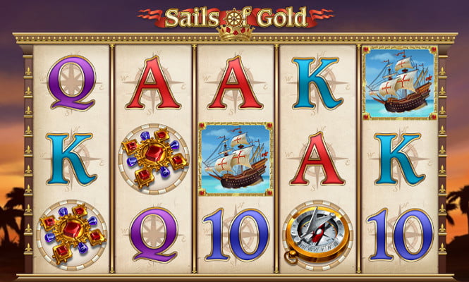 Игровой автомат Sails of Gold - Золотые Паруса