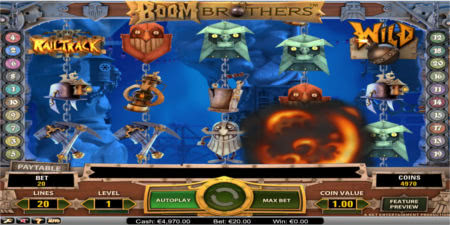 бесплатный игровой автомат boom brothers