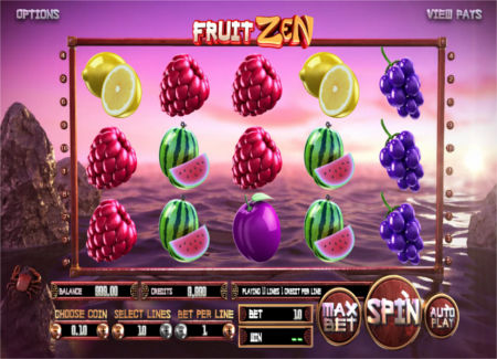 игровой автомат fruit zen играть в демо