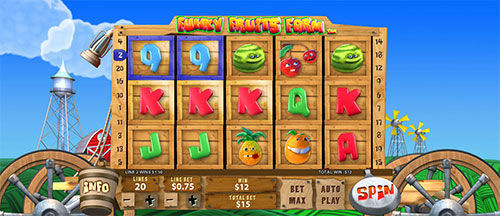 Slotosfera - Playtech - игровой автомат Funky Fruit (Сумашедшие фрукты)