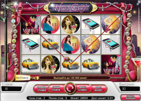 Hot City Игровой Автомат